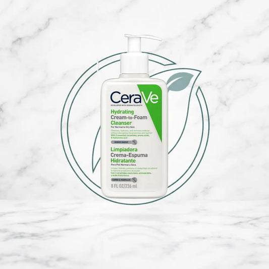 CERAVE CREMA ESPUMOSA PIEL NORMAL A SECA 236ML