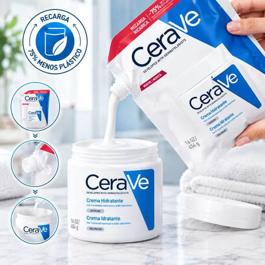 CERAVE CREMA HIDRATANTE REFILL 454G
