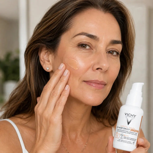 CAPITAL SOLEIL SPF50+ UV AGE DAILY TONO MEDIO (VICHY)