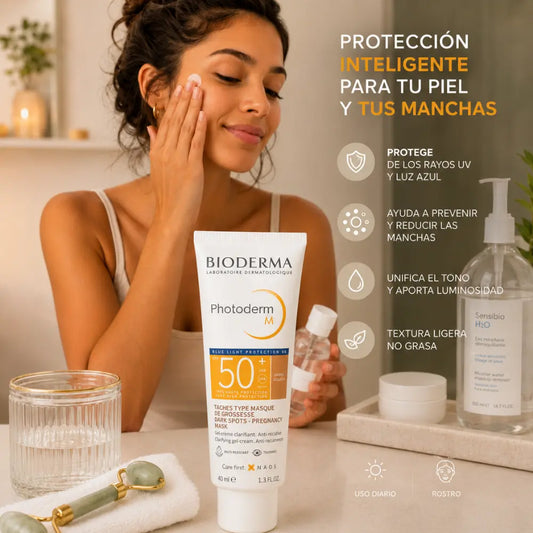 PHOTODERM M COLOR DORADO 40ML