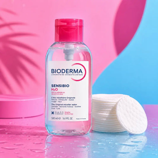 SENSIBIO H2O BOMBA INVERSA 500ML (BIODERMA)