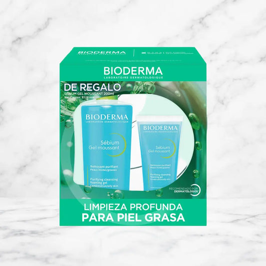 KIT SEBIUM GEL MOUSSANTE 500ML + 100ML
