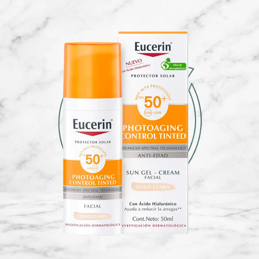 EUCERIN ANTIEDAD GEL CREMA C/CLARO SPF50 50G