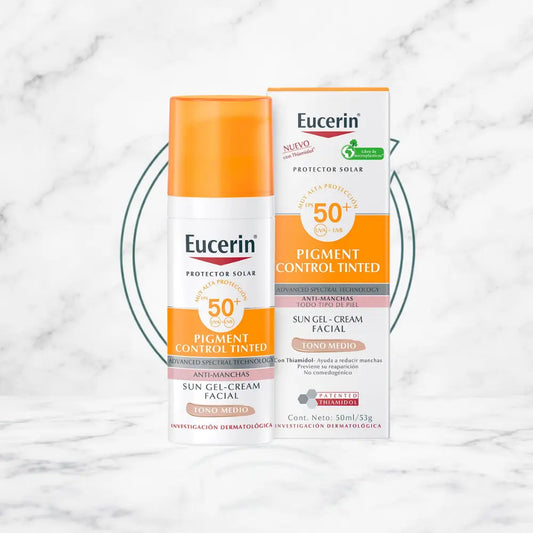EUCERIN PIGMENT CONTROL SPF50 TONO MEDIO 50ML