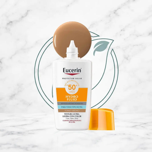 EUCERIN HYDRO FLUID TONO MEDIO SPF50 50ML