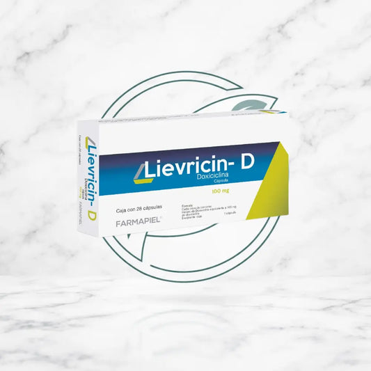 LIEVRICIN-D DOXICILINA 100ML 28 CAPS