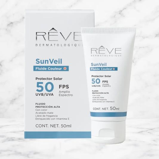REVE SUN VEIL FLUIDO COLOR SPF50
