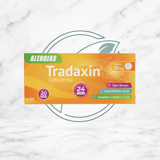 TRADAXIN CETIRIZINA 10MG 20 TABS