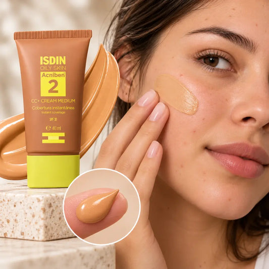 ACNIBEN CC CREAM SPF30 TONO MEDIO 40ML (ISDIN)