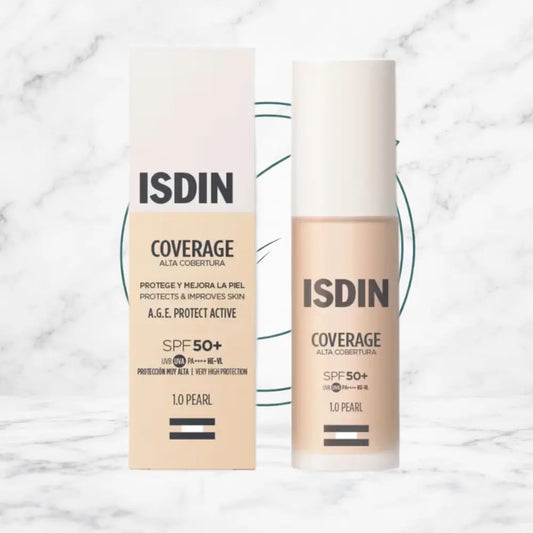 COVERAGE ISDIN MAQUILLAJE TONO 1 PEARL SPF50 30G