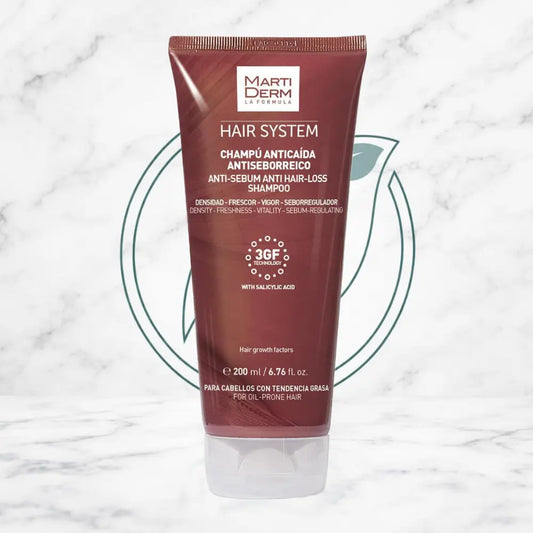 MARTIDERM HAIR SYSTEM CHAMPU ANTICAIDA-ANTISEBORREICO 2