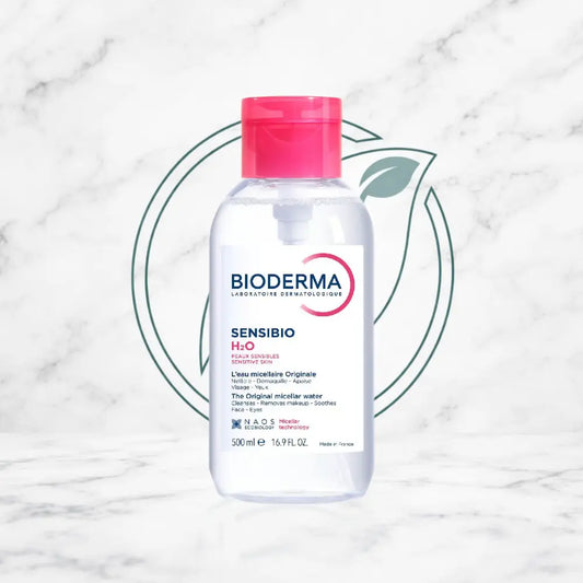 SENSIBIO H2O BOMBA INVERSA 500ML (BIODERMA)