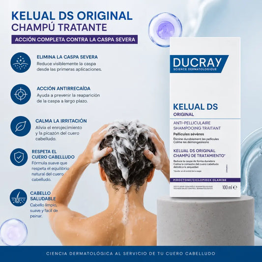 KELUAL DS ORIGINAL SHAMPOO ANTICASPA 100ML