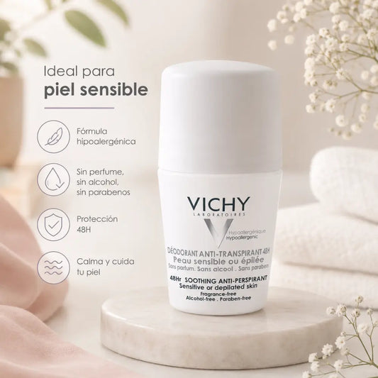 DEO ANT ROLL ON PS 48HRS (VICHY) BLANCA
