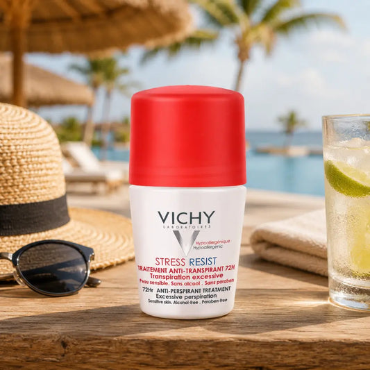 DEO STRESS RESIST ROLL ON ROJO 72HRS (VICHY)