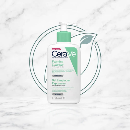 CERAVE GEL LIMPIADOR ESPUMOSO 236 ML