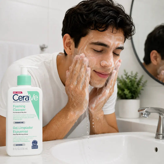 CERAVE GEL LIMPIADOR ESPUMOSO 236 ML