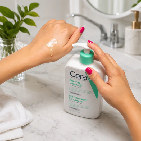 CERAVE GEL LIMPIADOR ESPUMOSO 473 ML