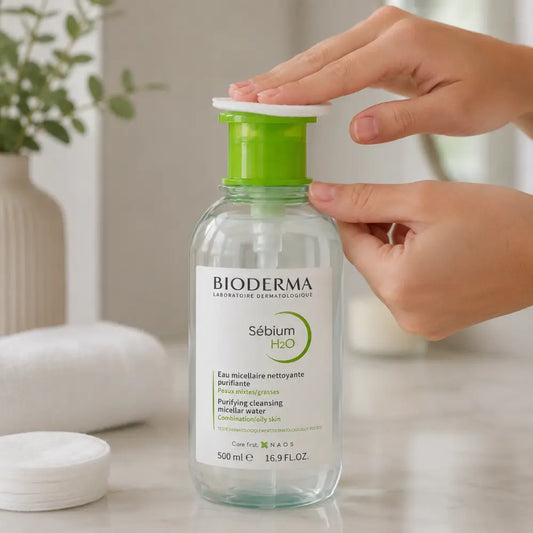 SEBIUM H2O 500ML BOMBA INVERSA (BIODERMA)