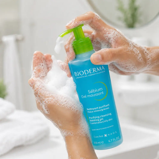 SEBIUM GEL 200ML C/BOMBA (BIODERMA)