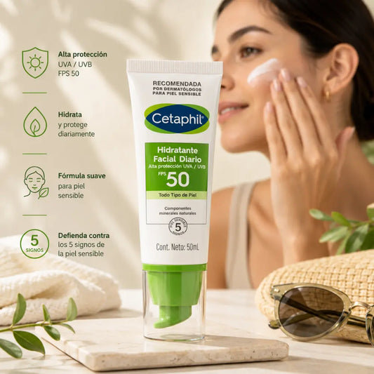 CETAPHIL HIDRATANTE FACIAL SPF50 (GALDERMA)