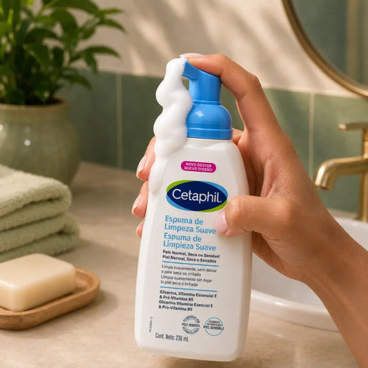 CETAPHIL ESPUMA LIMP SUAVE PIEL NORMAL A SECA236ML