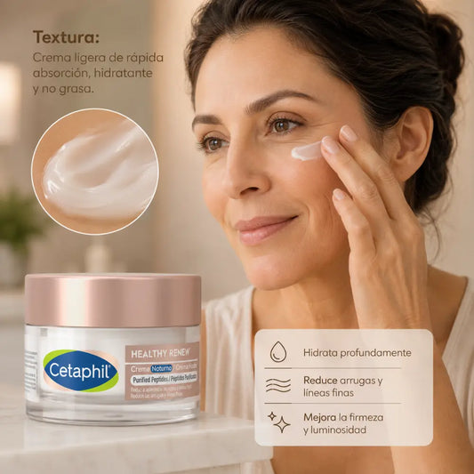 CETAPHIL CREMA RENOVADORA DE NOCHE PEPTIDOS 50G (CETAPHIL)
