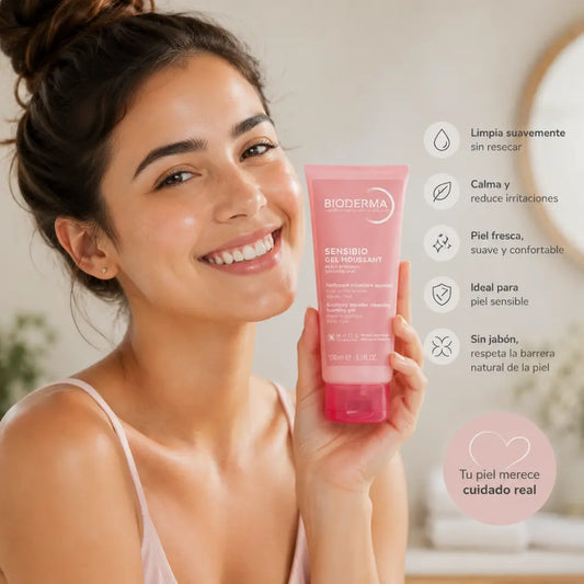 SENSIBIO GEL MOUSSANTE 100ML (BIODERMA)