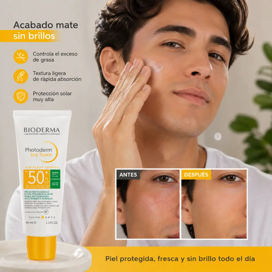 PHOTODERM TOQUE SECO MATE SIN COLOR 40ML (BIODERMA)