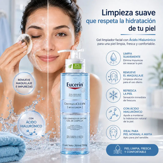 DERMATOCLEAN GEL LIMPIADOR 200ML (EUCERIN)