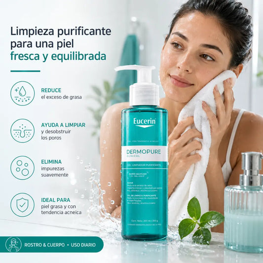 DERMOPURE GEL LIMPIADOR 200ML (EUCERIN)