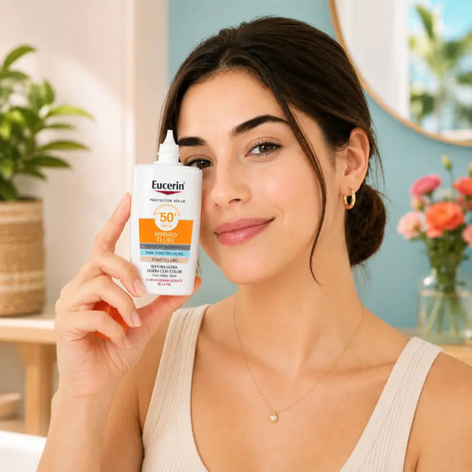 EUCERIN HYDRO FLUID TONO CLARO SPF50 50ML