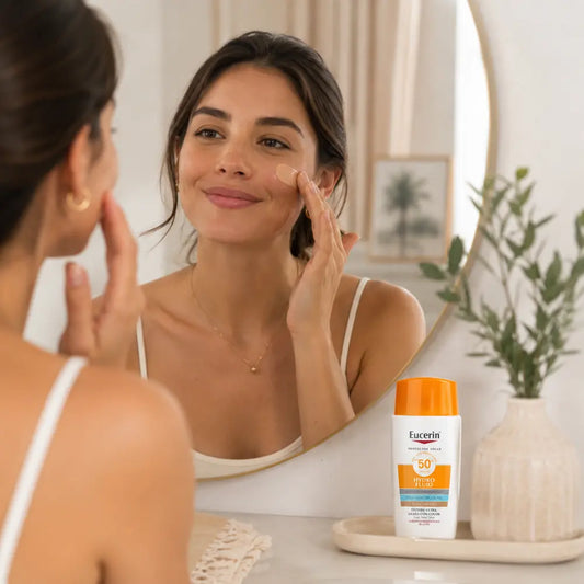 EUCERIN HYDRO FLUID TONO MEDIO SPF50 50ML