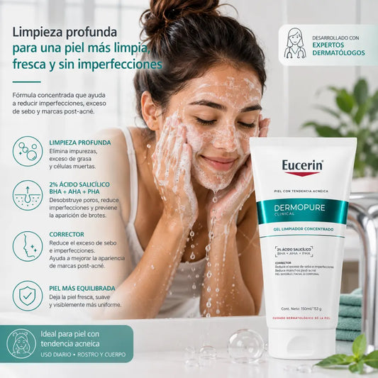 DERMOPURE GEL LIMPIADOR CONCENTRADO 150ML