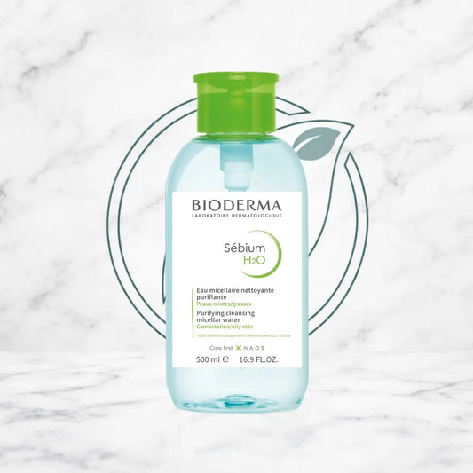 SEBIUM H2O 500ML BOMBA INVERSA (BIODERMA)