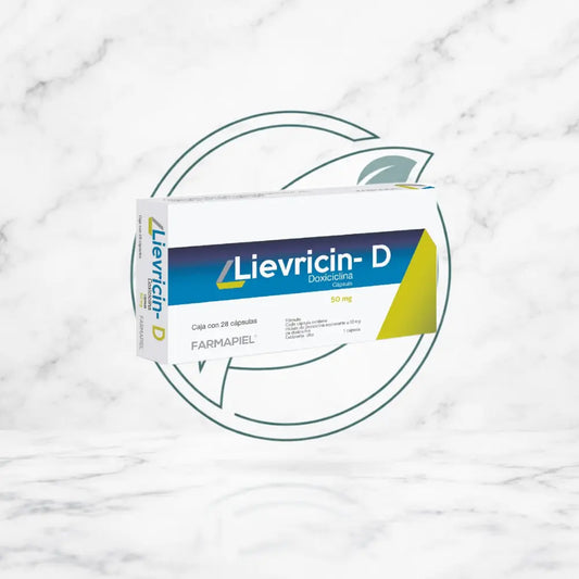 LIEVRICIN-D DOXICILINA 28 CAPS 50MG (FARMAPIEL)