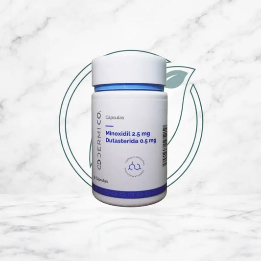 DERMICO CAPSULAS MINOXIDIL 2.5MG/DUTASTERIDA 0.5MG