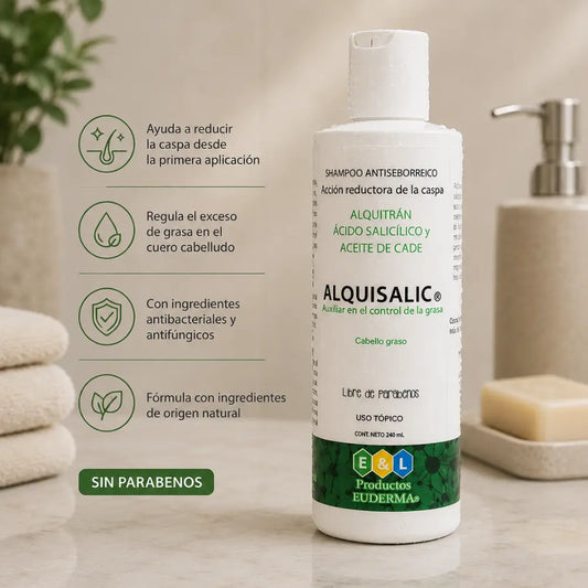 ALQUISALIC SHAMPOO CASPA GRASA 240ML