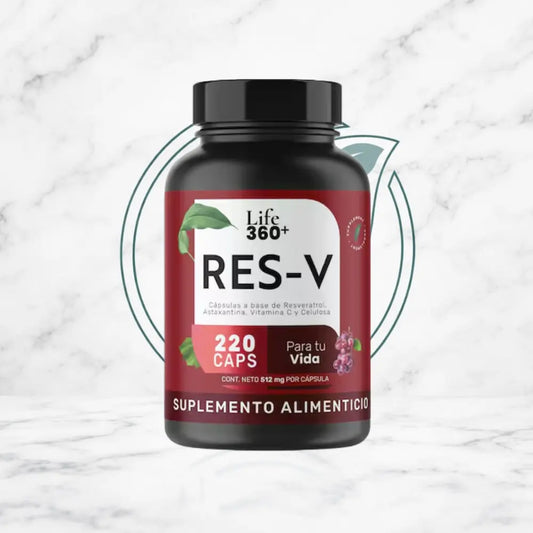 RES-V CAPSULAS RESVERATROL+ASTAXANTINA+VIT C 220CAPS