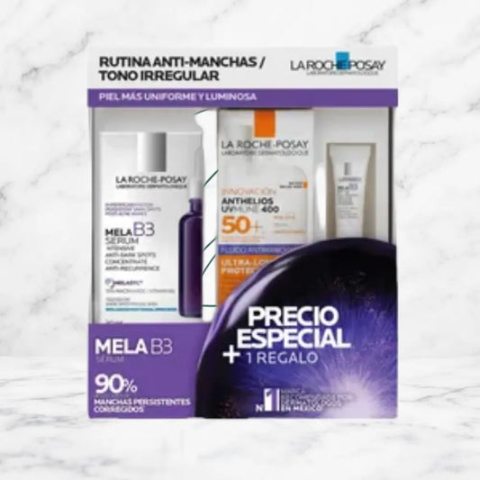 KIT-MELA B3 SERUM 30ML+ANTHELIOS  SPF +MELA B3 CREMA 3ML