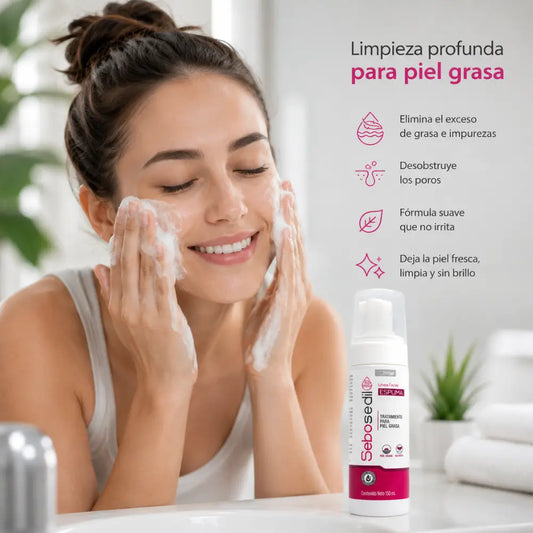 SEBOSEDIL ESPUMA ANTES LIPOSKIN