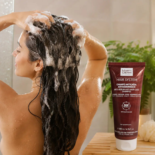 MARTIDERM HAIR SYSTEM CHAMPU ANTICAIDA-ANTISEBORREICO 2