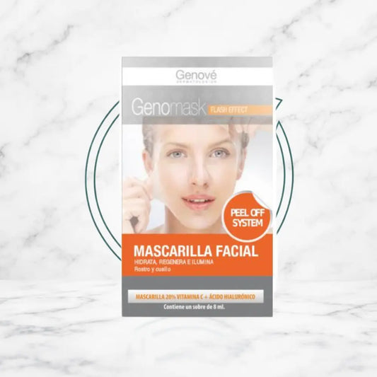 GENOMASK MASCARILLA FLASH VITAMINA C+ACIDO HYALURONICO