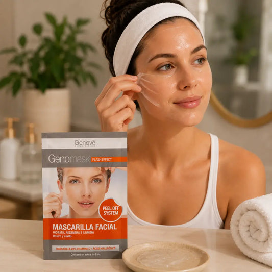 GENOMASK MASCARILLA FLASH VITAMINA C+ACIDO HYALURONICO